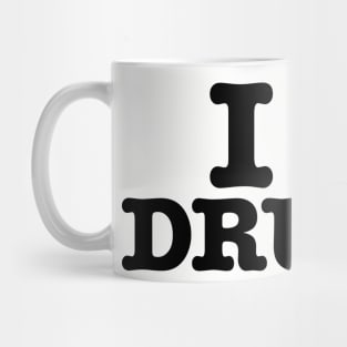 I Love Drums Mug